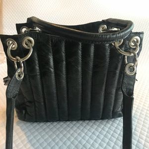 Real leather purse